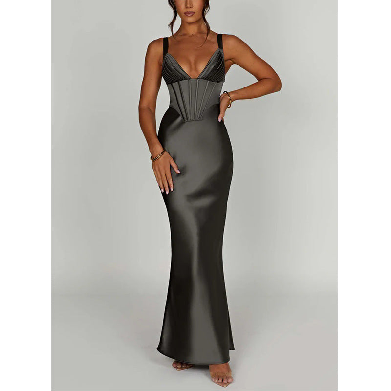 Moonlit Contour Gown
