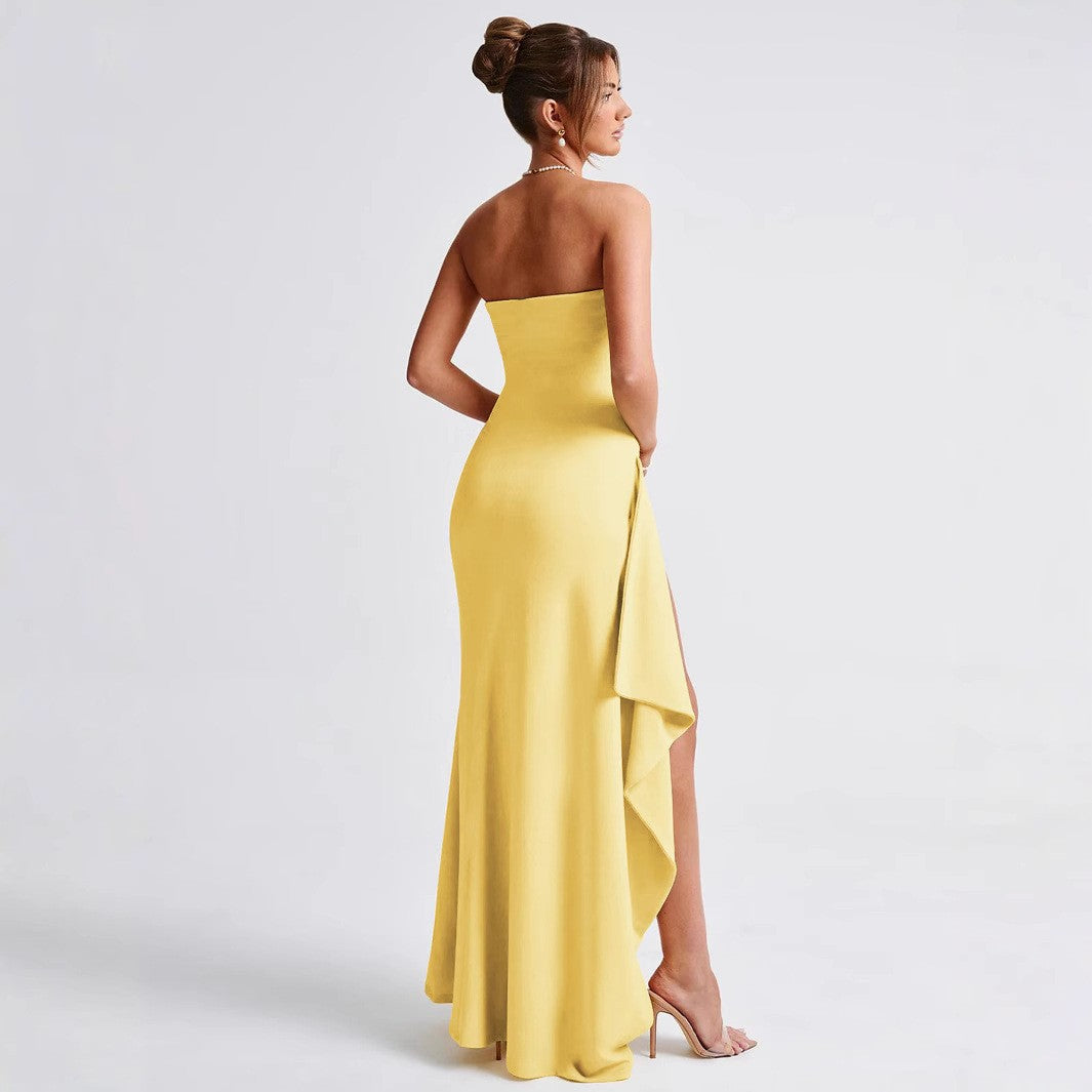 Coast Strapless Gown