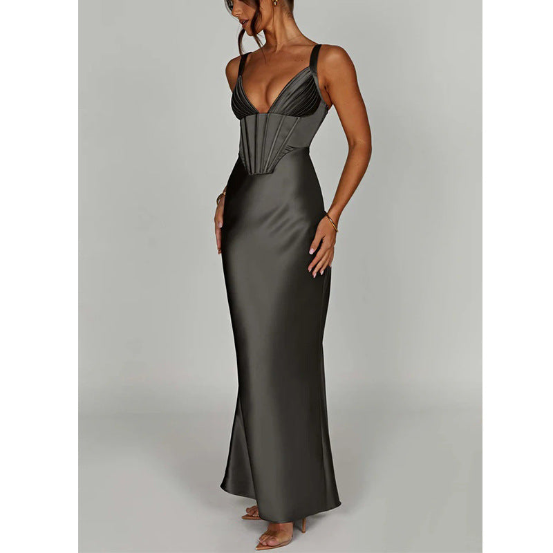 Moonlit Contour Gown