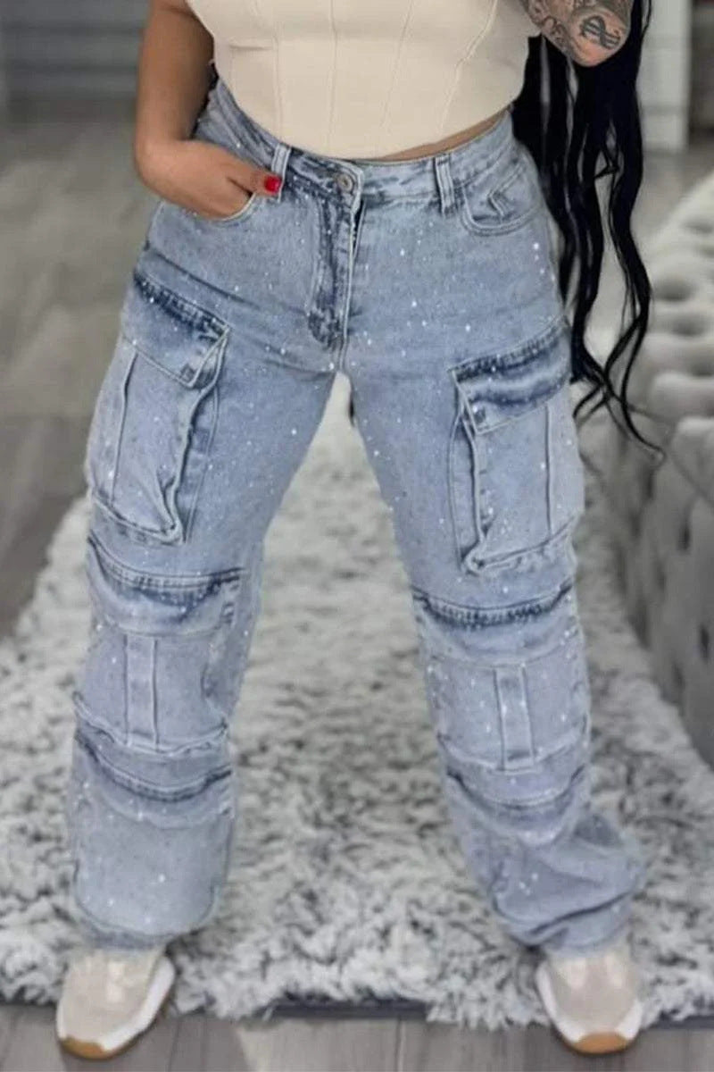 Celestial Cargo Denim
