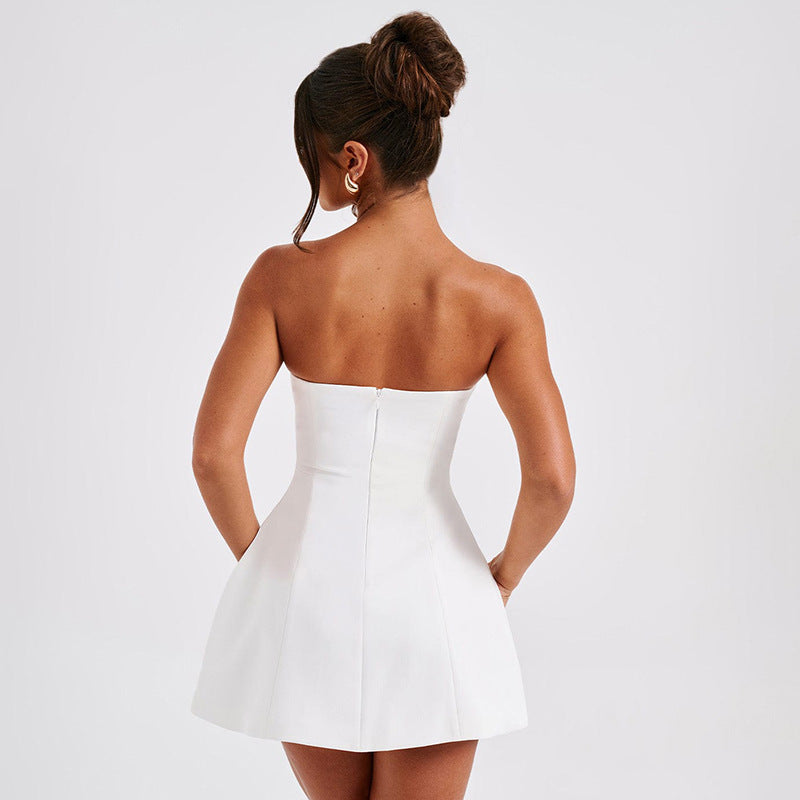 Kaia Backless Tube Dress