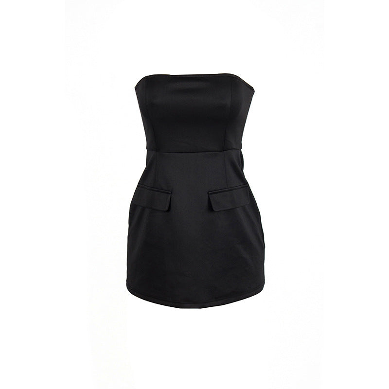 Chérie Strapless Sculpted Mini Dress