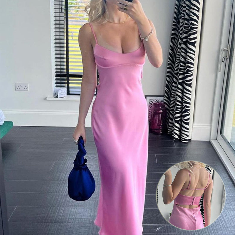 Blush Elegance Maxi Dress