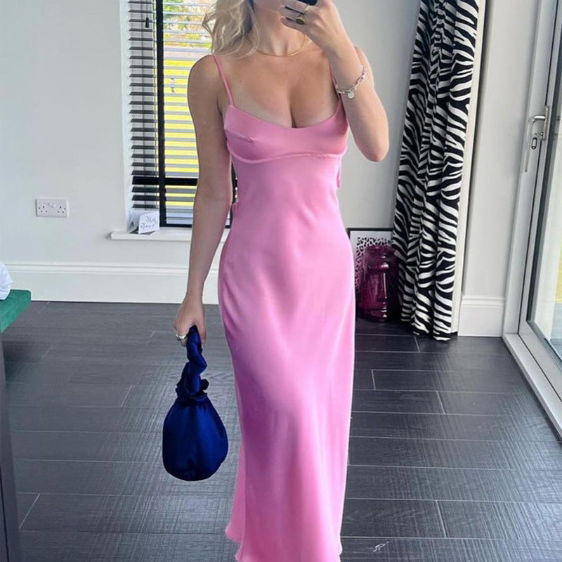 Blush Elegance Maxi Dress