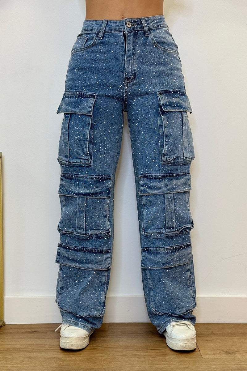 Celestial Cargo Denim