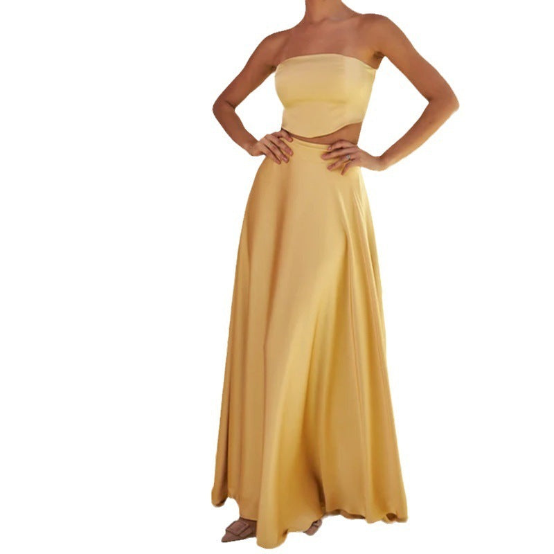 Flowing & Sophisticated Evening Wear Dress