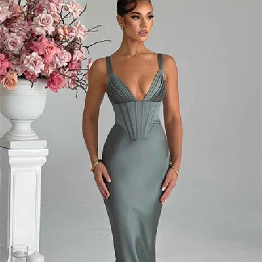 Moonlit Contour Gown