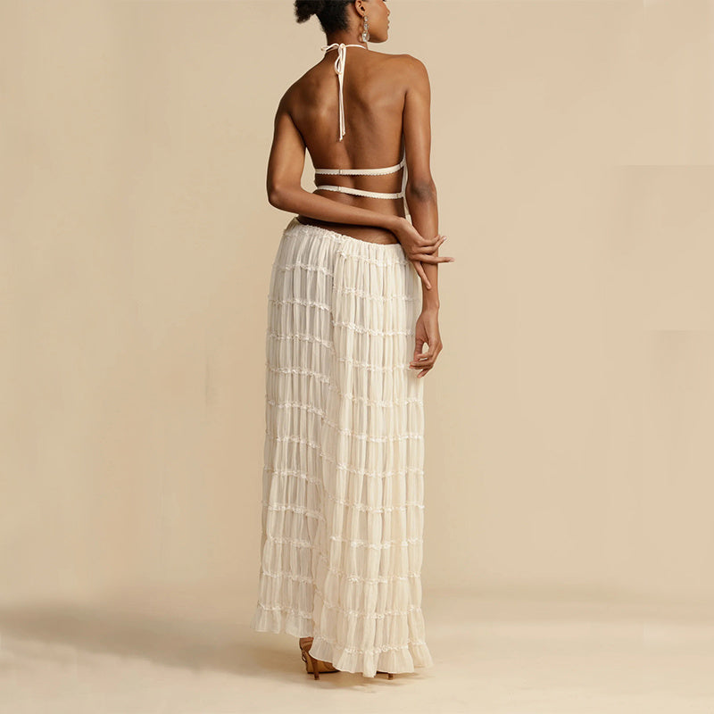 Celeste Crinkle Chiffon Set
