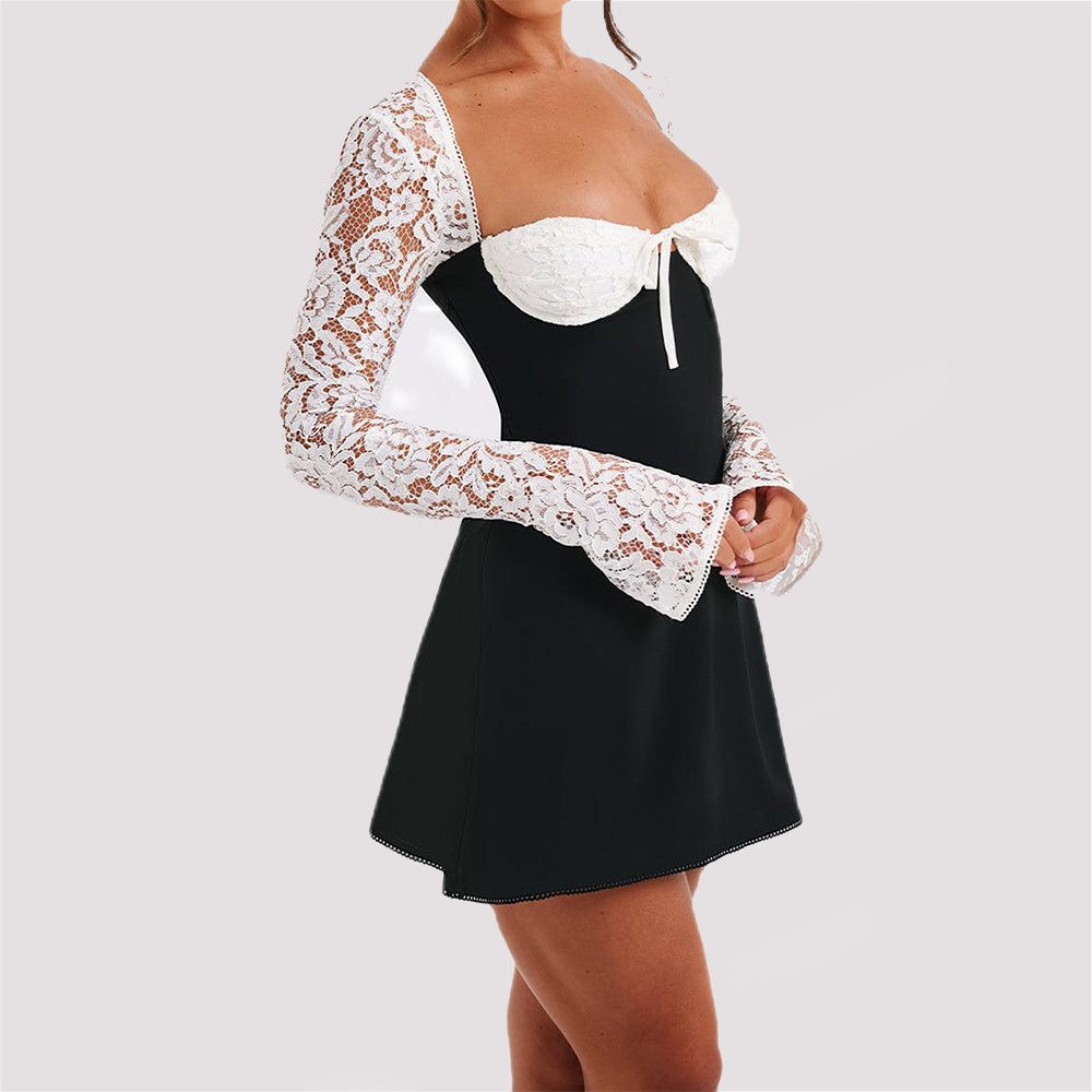 Isla Lace Mini Dress