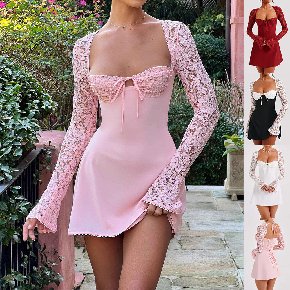 Isla Lace Mini Dress