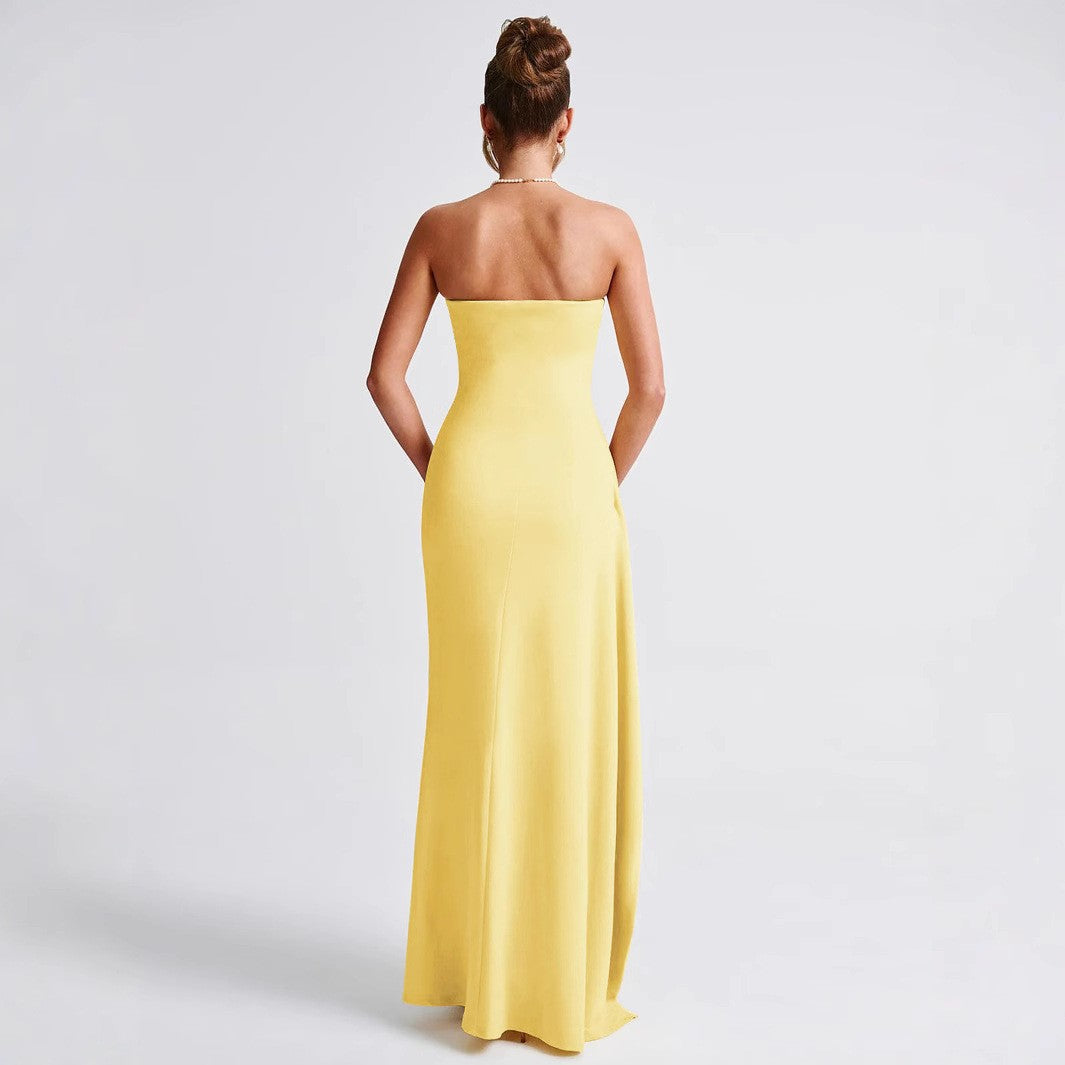 Coast Strapless Gown