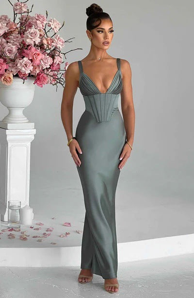 Moonlit Contour Gown