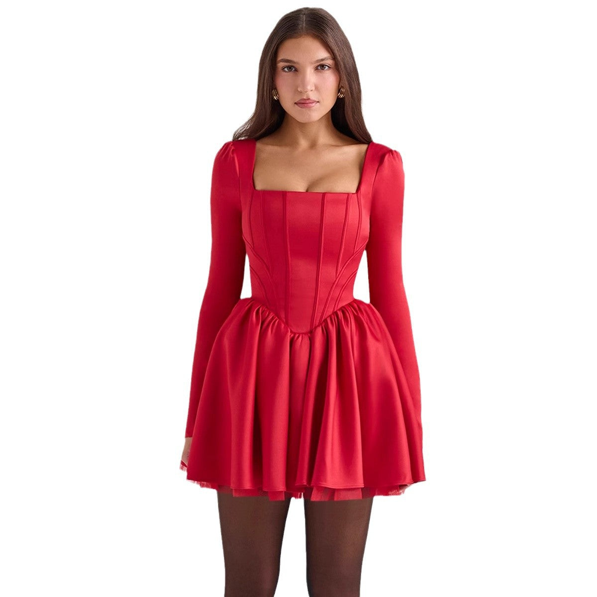 Valentina Corset Flare Dress