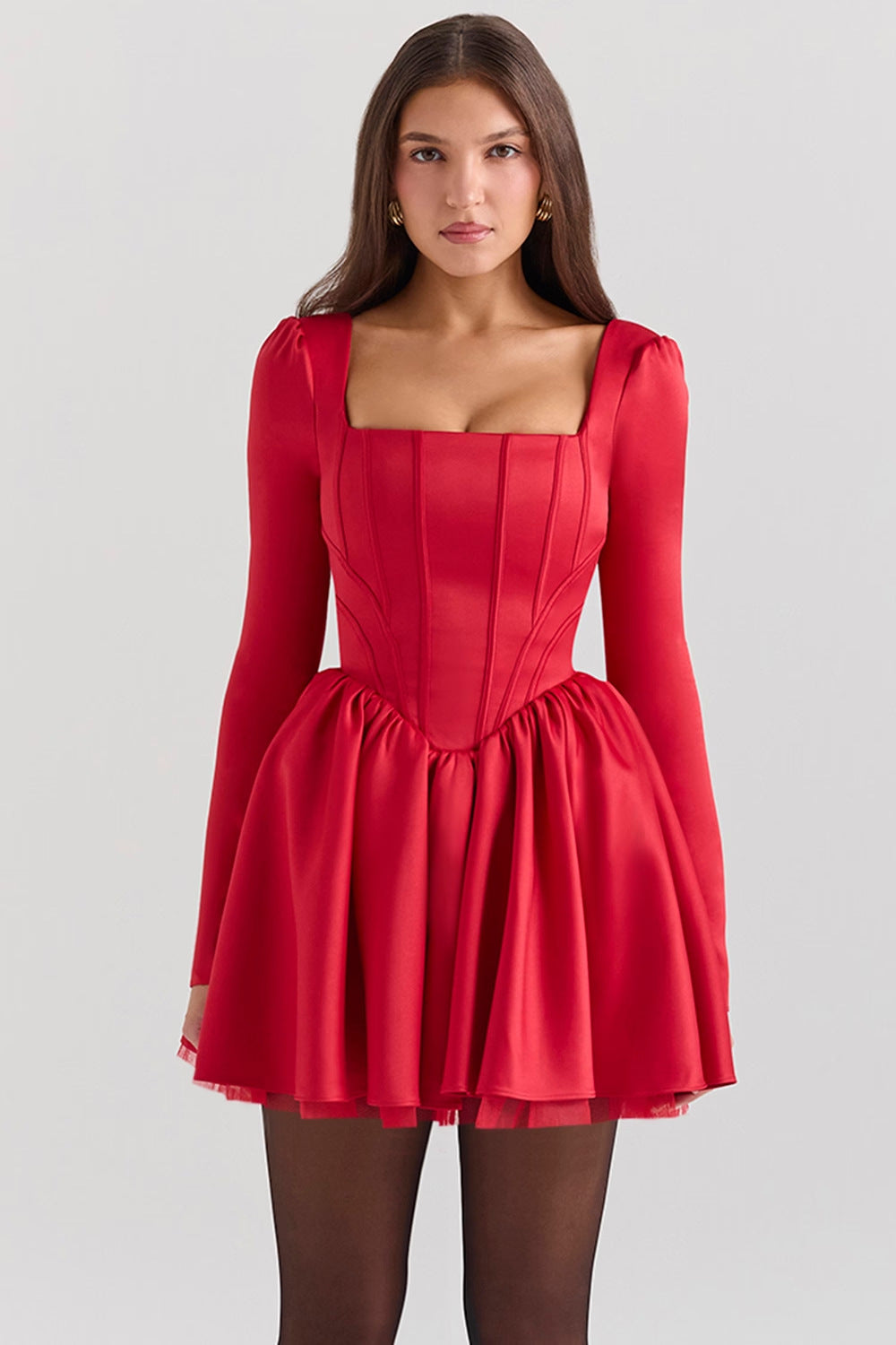 Valentina Corset Flare Dress