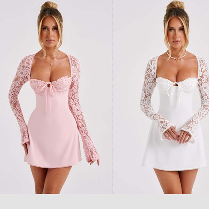Isla Lace Mini Dress