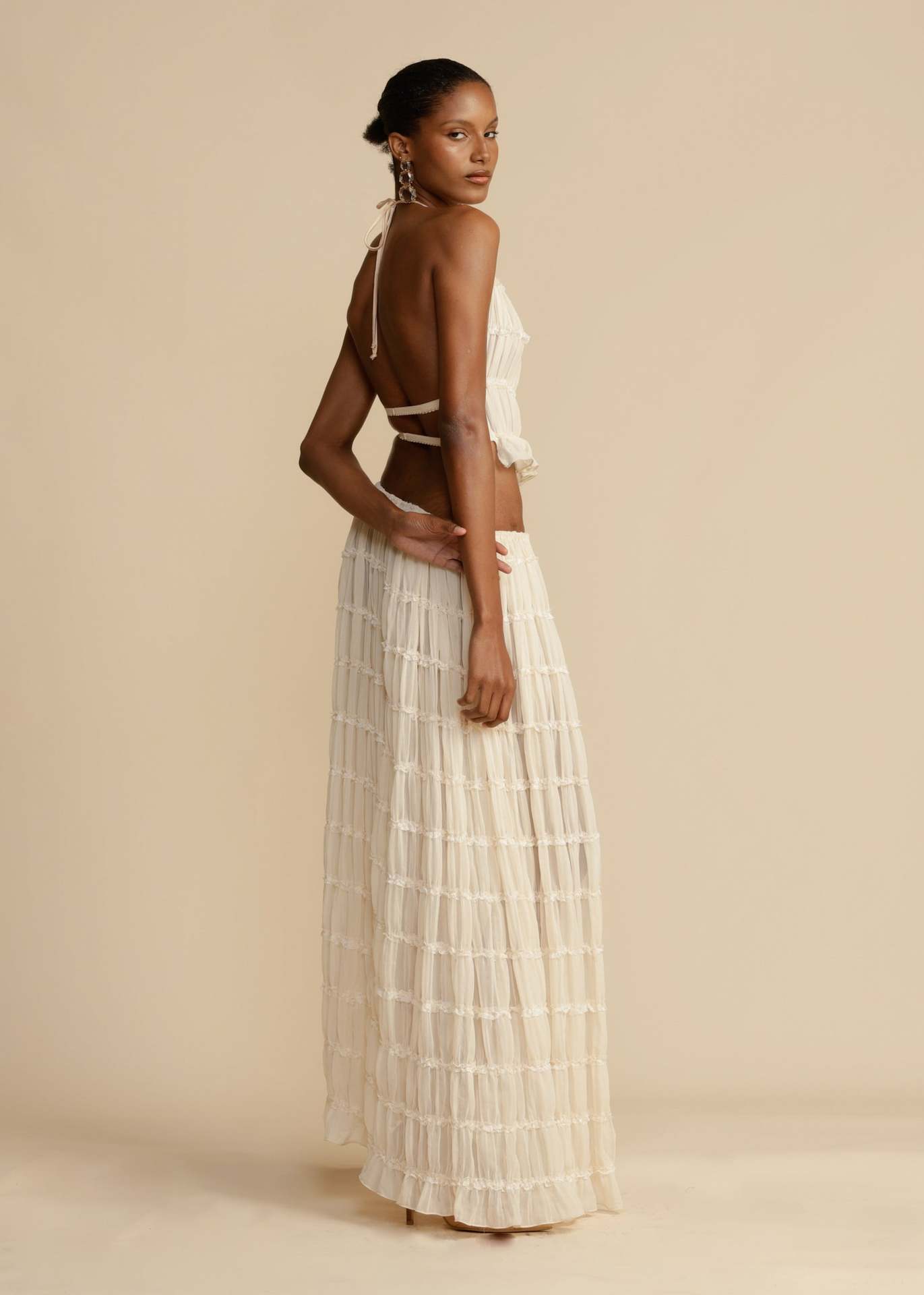 Celeste Crinkle Chiffon Set