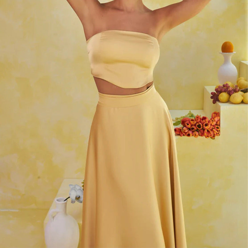 Flowing & Sophisticated Evening Wear Dress