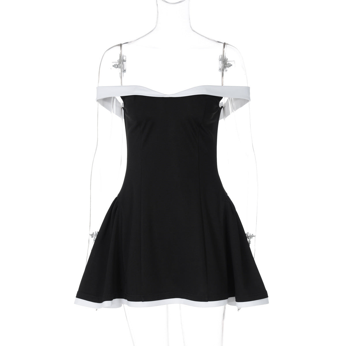 Sienna Off-Shoulder Flare Dress