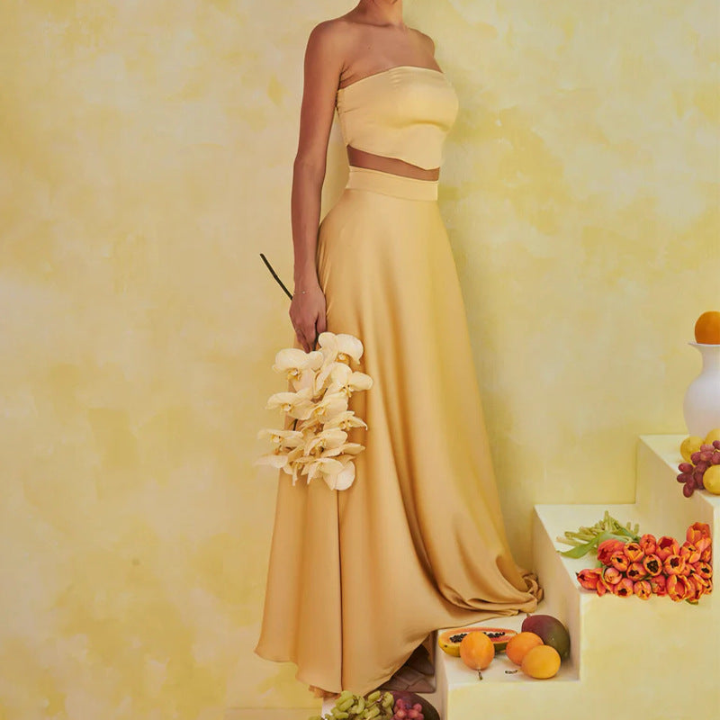 Flowing & Sophisticated Evening Wear Dress